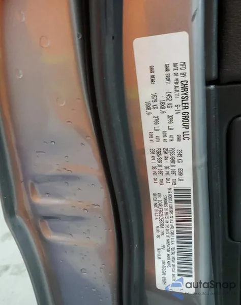 2014 Jeep Grand Cherokee Limited из США, поврежденный, VIN 1C4RJFBG2EC565910